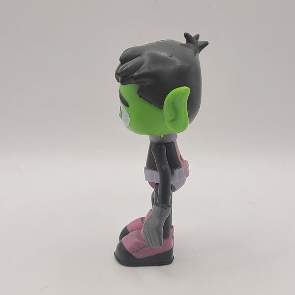 Teen Titans Go BEAST BOY Jazwares DC Comics 2" Action Figure Green Black Gray - Picture 2 of 3